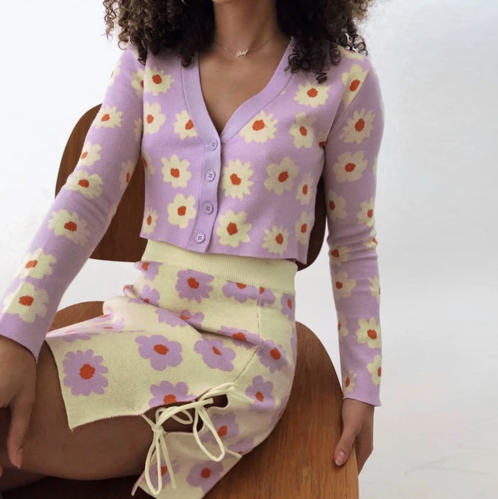Princess Polly Rihanna Floral Cardigan - Picture 1 of 3